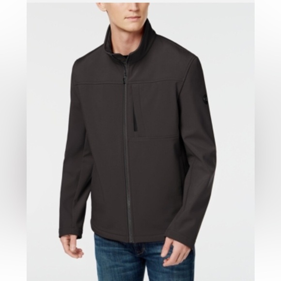 Calvin Klein Men's Soft Shell 4-way Stretch Jacket - Picture 1 of 8